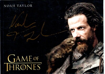 #ad 2021 Game of Thrones Iron Anniversary Auto NOAH TAYLOR as Locke GOLD AUTOGRAPH $48.09
