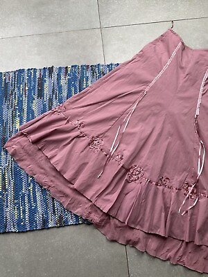 #ad Vintage Maxi Flare Skirt Women’s Size 4 $100.00