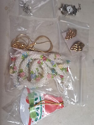 #ad Lot Of 6 Vintage Fashion Jewelry Peices Pre Owned Free Shipping $19.99
