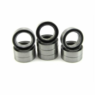 #ad TRB RC 10x15x4mm Precision Ball Bearings ABEC 1 Rubber Sealed 10 $9.99