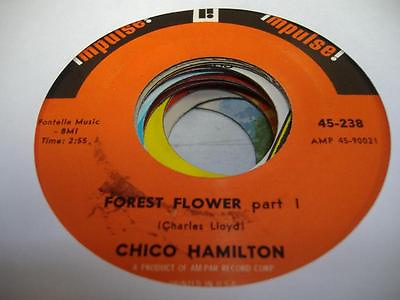 #ad Jazz 45 CHICO HAMILTON Forest Flower Part I on Impulse $12.00