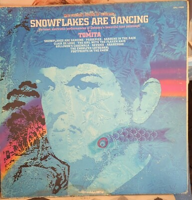 #ad Tomita Snowflakes Are Dancing Vinyl Record RCA Red Seal $24.00