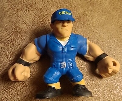 #ad 2013 JOHN CENA WWE Slam City FIGURE ONLY Stretchable Arms Collectible $6.95