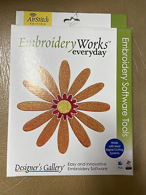 #ad Embroidery Works Everyday Embroidery Software Tools $499.00