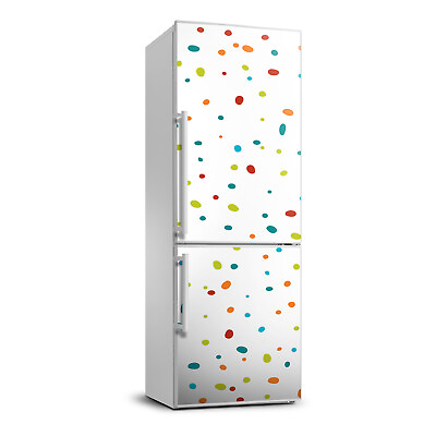 #ad 3D Wall Fridge Sticker Magnet Decor Refrigerator Children Colorful dots $85.95