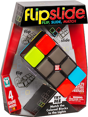 #ad Flipslide Game Electronic Handheld Game Addictive Multiplayer Puzzle Game Skill $24.43