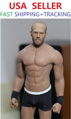 #ad Custom 1 6 Scale Jason Statham w PHICEN M33 1 6 Seamless Male Muscular Body set $127.79