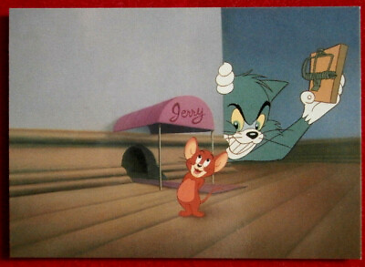 #ad TOM AND JERRY Card #20 TWO FRIENDS HOME SWEET HOME CARDZ 1993 GBP 2.99