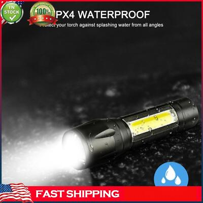 #ad XPECOB LED Flashlight Rechargeable 3 Gears Adjustable Lamp for Camping Outdoor $7.99