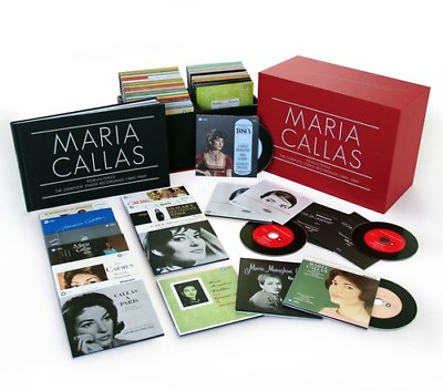 #ad Maria Callas Complete Studio Recordings Original Jacket New CD Boxed Set $177.73