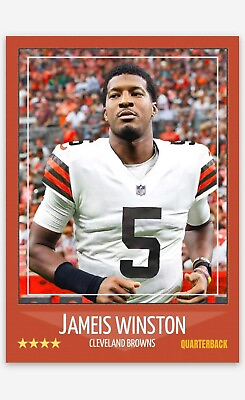 #ad Jameis Winston Cleveland Browns Football Card Quarterback $9.49