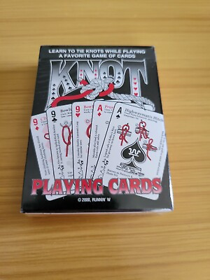#ad Speedhook Knot Tying Playing Cards Each With A Picture of Knot and Instructions $14.79