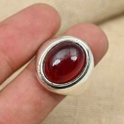 #ad Carnelian 925 Sterling Silver Men#x27;s Ring Statement Beautiful Ring All Size D26 $14.62