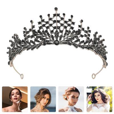 #ad Crystal Wedding Coronal Crystal Wedding Crowns Rhinestone Wedding Crowns $13.06