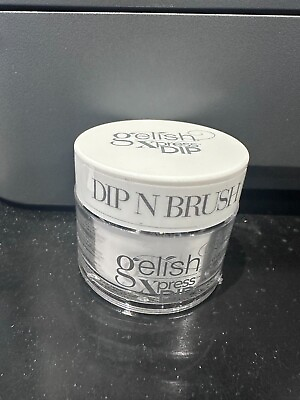 #ad Gelish Xpress Dip amp; Acrylic Powder CLEAR Color 997 CLEAR AS DAY 43g 1.5oz $12.95
