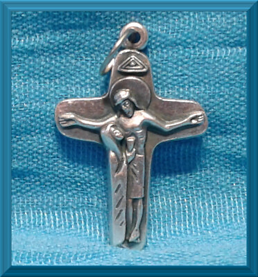 #ad #ad Sorrowful Mother Pectoral CROSS Pendant Crucifix Mary at Jesus Side 1 1 4quot; CX1a $1.25