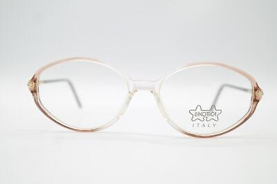 #ad Vintage Luxottica 4283 Multicoloured Gold Oval Glasses Frames Eyeglasses NOS $34.19