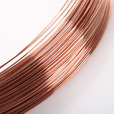 #ad Copper Wire Round Solid BareUncoated Wire Dia 0.2mm to 5mm $25.66