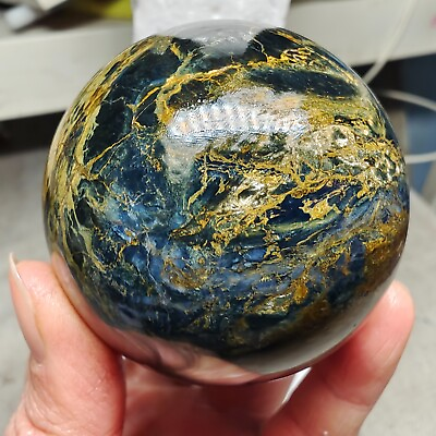 #ad 300g WOW Natural Rare Pietersite Crystal ball Quartz Sphere Healing A323 $75.00