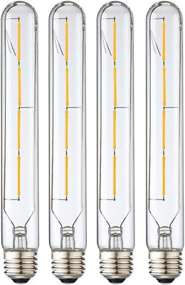 #ad T10 Led Long Bulbs4w Dimmable Tubular Bulb40 Watt Equivalente26 Edison Style Vin $28.26