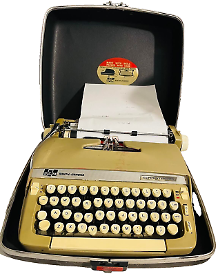 #ad Vintage Typewriter Smith Corona Deville Deluxe $57.79