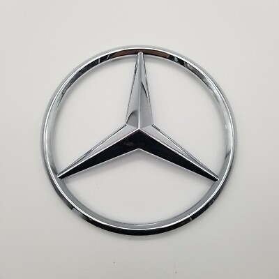 #ad 2012 2020 Mercedes Benz A B C GL GLK ML CLS E SL Class Front Bumper Emblem OEM $37.59