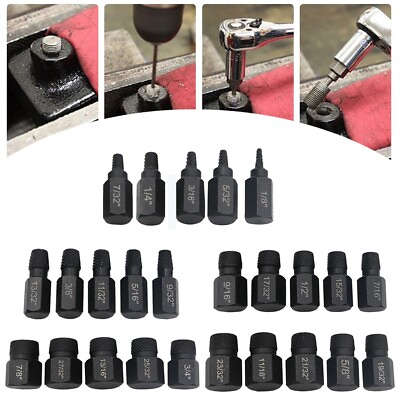 #ad Brand New Nut Removal Tool 5pcs set Steel Corrosion resistant Pollution free C $51.23