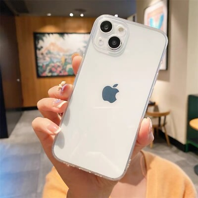 #ad 1PC For Apple iPhone 14 Phone Case Clear Shockproof Hard Cover $0.99
