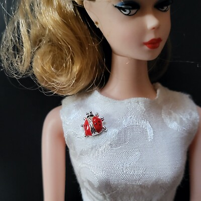 #ad Doll Pin Brooch Barbie Repro Vintage Silkstone FR Fashion Royalty Poppy Parker $6.00