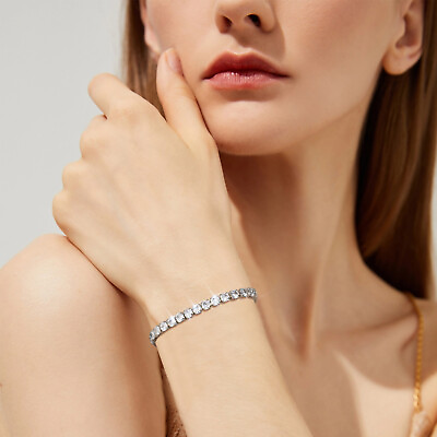 #ad Vnox Zircon Cubic Tennis Bracelet for Women Girl Wedding Chain Link Jewelry Gift $14.98