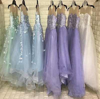 #ad Wholesale Lot of 7pcs kid#x27;s Prom Bridesmaid dresses Formal Party dress $139.00