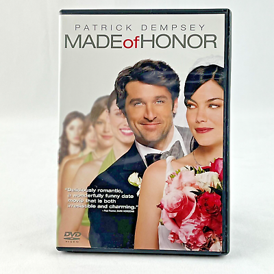 #ad Made of Honor Movie DVD Patrick Dempsey $3.99