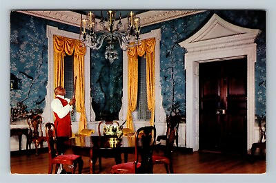 #ad Williamsburg VA Virginia Elegant Supper Room Governor#x27;s Palace Chrome Postcard $7.99