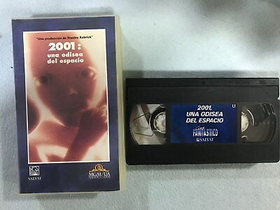 #ad 2001: Una Odyssey IN Space VHS Tape STANLEY Kubrick $15.79