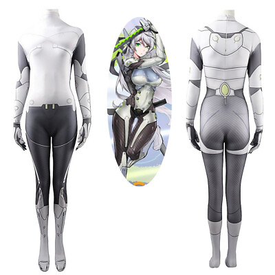 #ad OW Genji Girl Costume Cosplay Suit Adult Kids $72.89