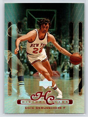 #ad Dave DeBusschere 1999 00 Upper Deck History Class #HC8 New York Knicks $1.75