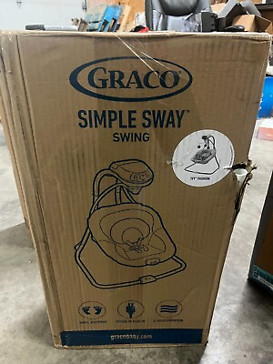 #ad NEW OPEN BOX Graco Simple Sway Baby Swing Ivy $81.99