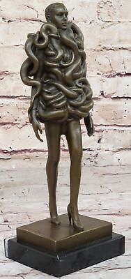 #ad Hand Made Museum Quality Classic Rare Fashion Girl Woman Bronze Sculpture Sale $309.00
