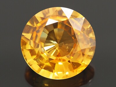 #ad NATURAL MINE ROUND YELLOW SAPPHIRE 0.78 CTS. $17.99