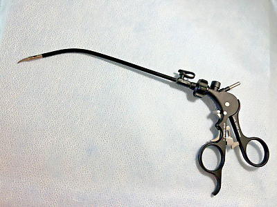 #ad Karl Storz 50235 GW Clickline Scissors 5mm Curved Serrated Jaw w 33126 Handle $300.00