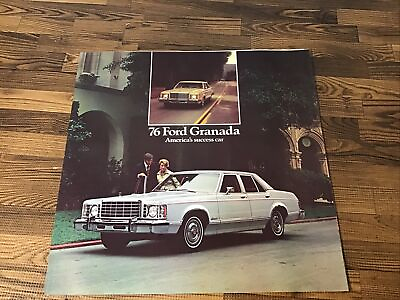 #ad 1976 Ford Granada Original Dealer Sales Brochure $11.01