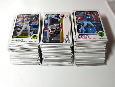 #ad 2022 Topps Heritage High LOT OF 190 with ROOKIES SPs Set Builder NO Duplicates $15.00