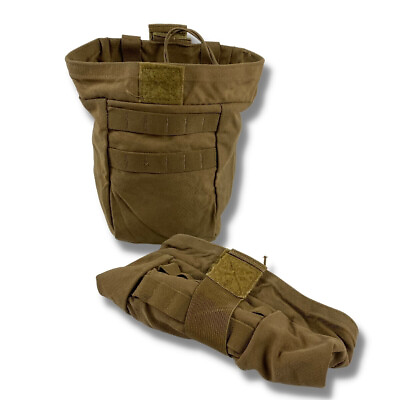 #ad #ad USMC Issue Coyote MOLLE Dump Pouch Used $9.95