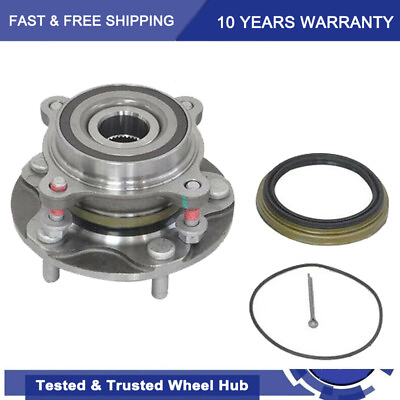 #ad 4WD 950 002 Front Wheel Bearing amp; Hub for 2008 2021 Toyota Tundra Sequoia 5.7L $65.77