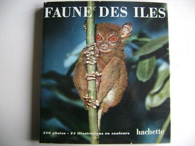 #ad Fr Actress Estate FAUNE DES ILES Fauna Pacific Islands French Illustrated 1965 $45.00