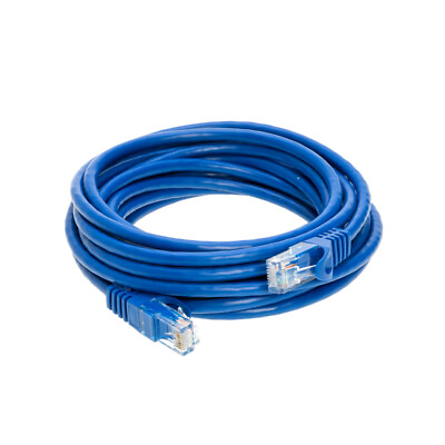 #ad CAT6e CAT6 Ethernet LAN Network RJ45 Patch Cable Blue 1.5FT 20FT Multipack LOT $128.89