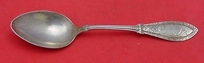 #ad Italian K Engraved by Whiting Sterling Silver Teaspoon 6quot; Antique Flatware $69.00
