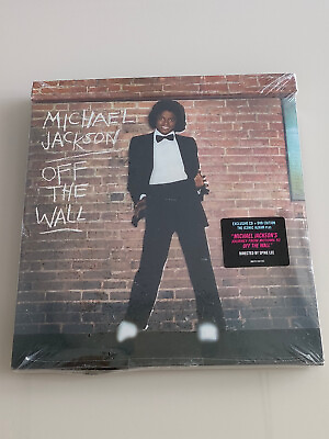 #ad Off the Wall Deluxe CD DVD by Michael Jackson CD 2016 $15.99