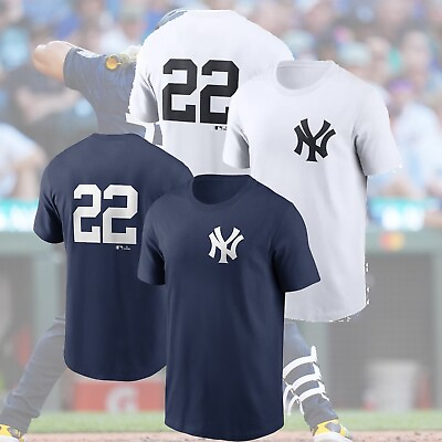 #ad HOT SALE Juan Soto #22 New York Yankees Name amp; Number T Shirt $25.99