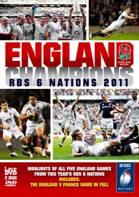 #ad England Champions 2011 RBS Six Nations Championship DVD 2011 England RFU $4.80